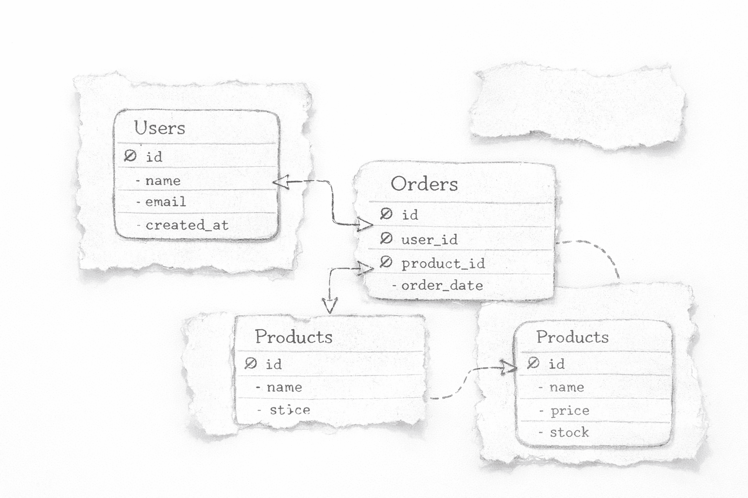 Pas de structure claire